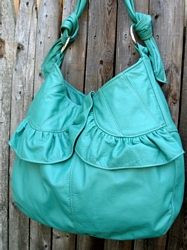 turquoise purse